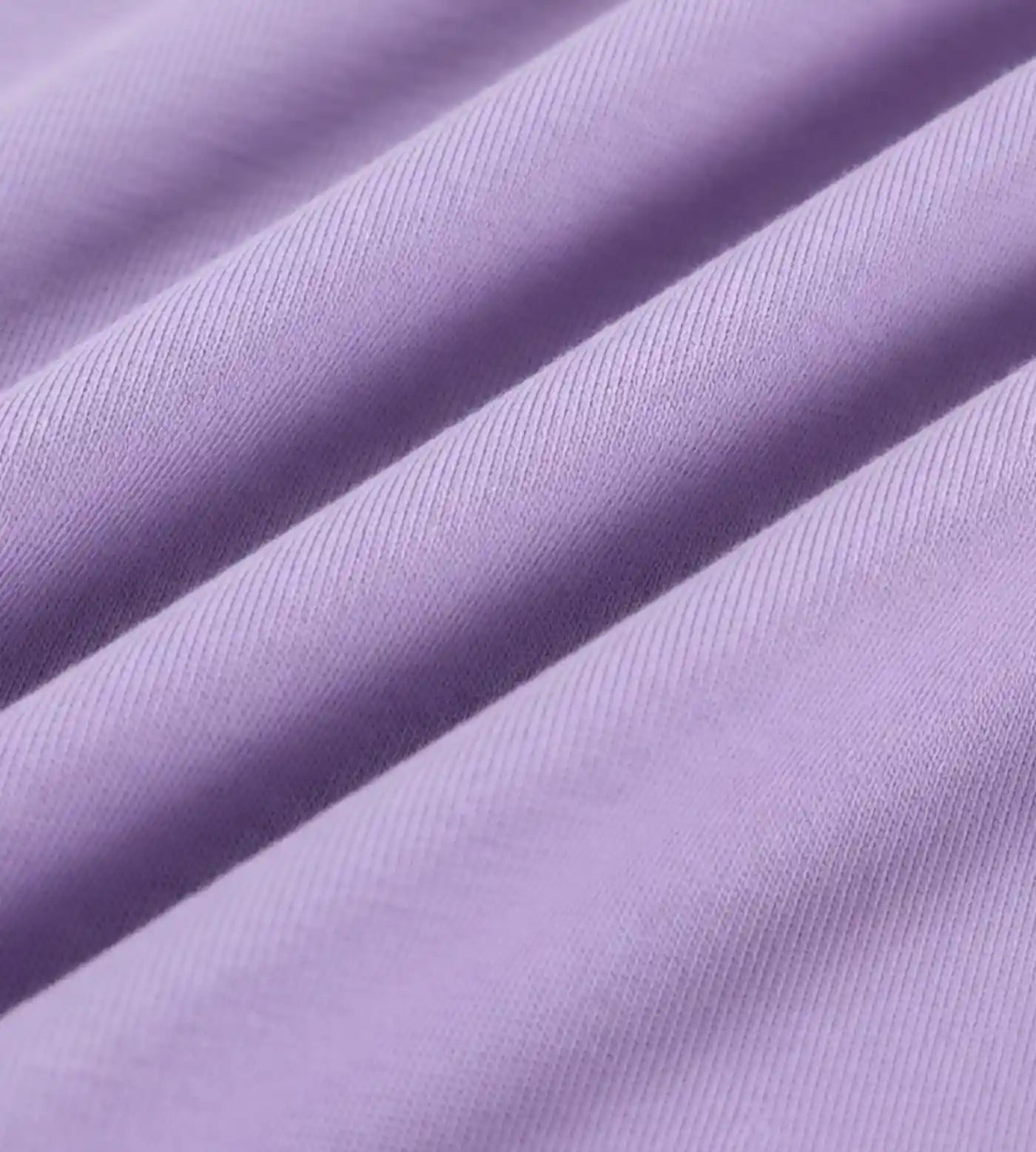 Lavender cotton fabric detail.  