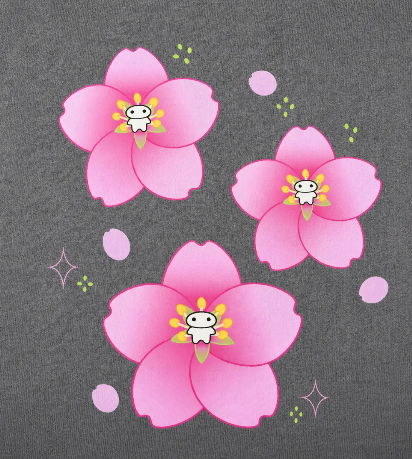 Lil Alien Bae sakura graphic details.