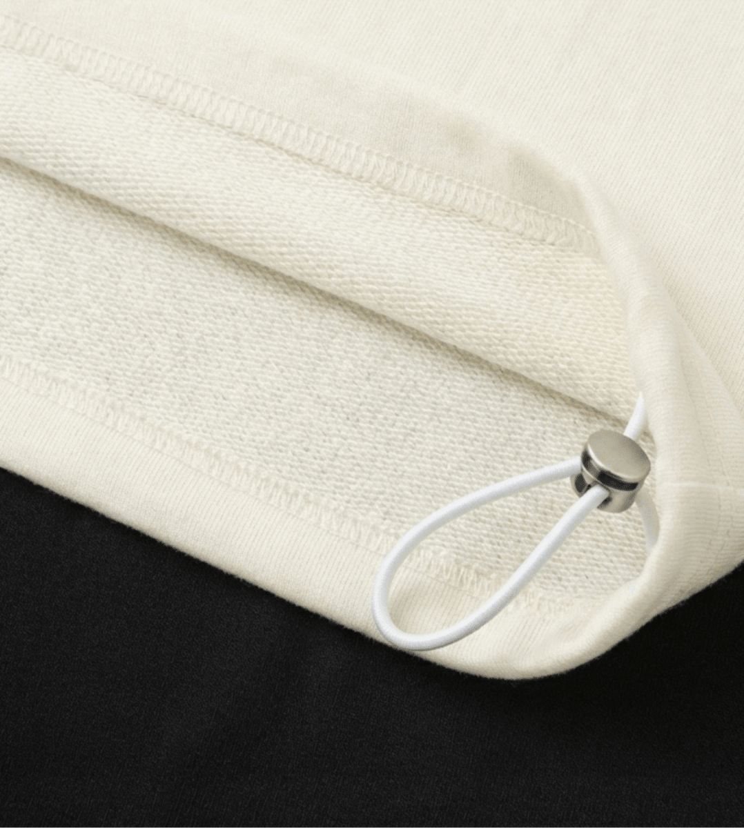 big bae — Striped Lapel Collar Graphic Pullover (Off White) - lil alien bae